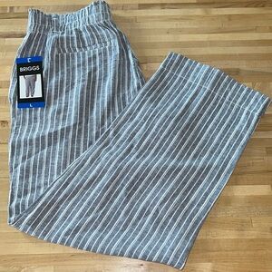 Briggs Linen Blend Wide Leg Pants